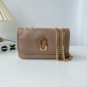 Marc Jacobs Brown Pink Flap Bag